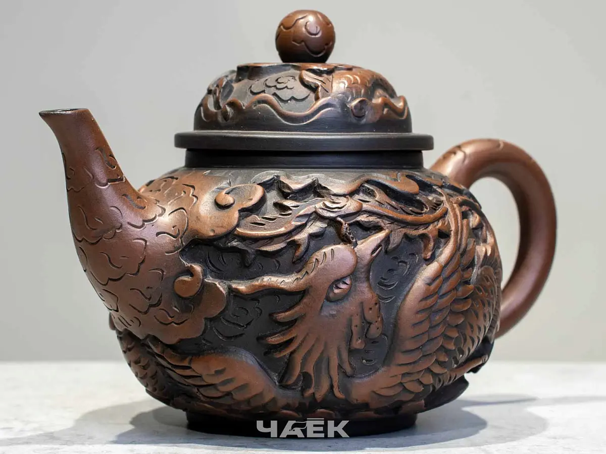 Чайник из керамики Цзяньшуй, 380 мл, № 6