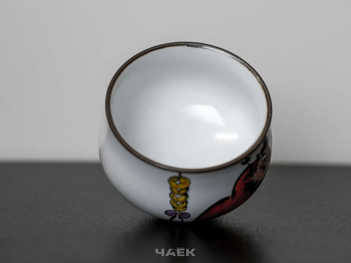 Пиала № 277, керамика Цзиндэчжэнь, 88 мл