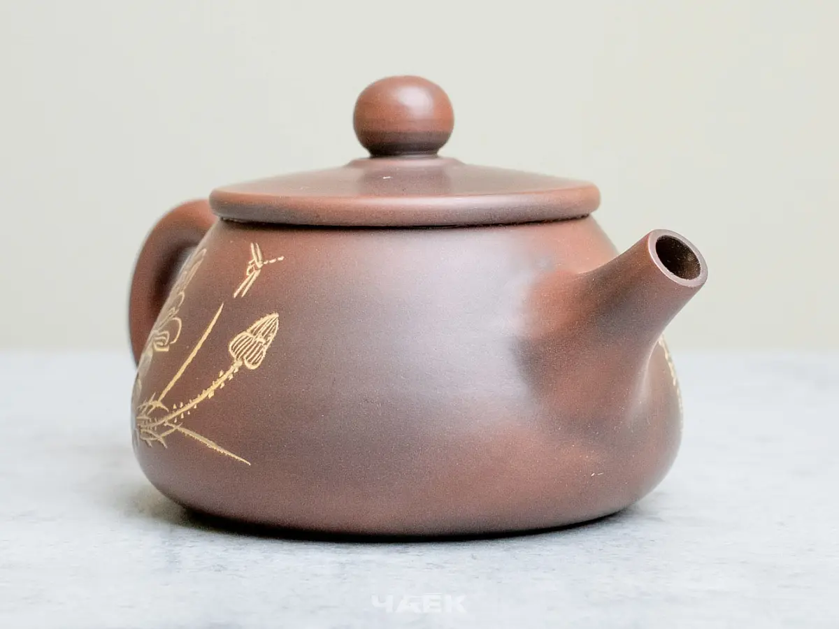 Чайник из Гуанси № 189, керамика Циньчжоу, 115 мл