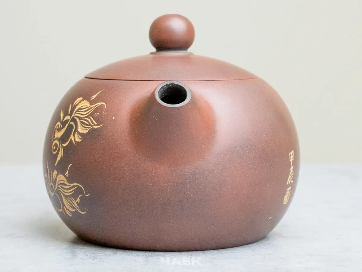 Чайник из Гуанси № 190, керамика Циньчжоу, 160 мл
