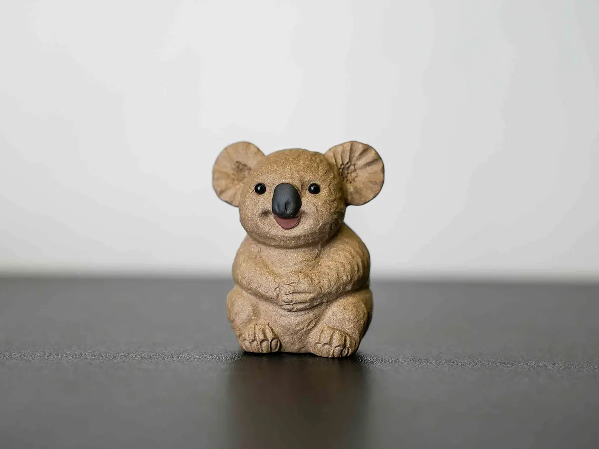 Чайная фигурка «Коала» № 55, исинская глина