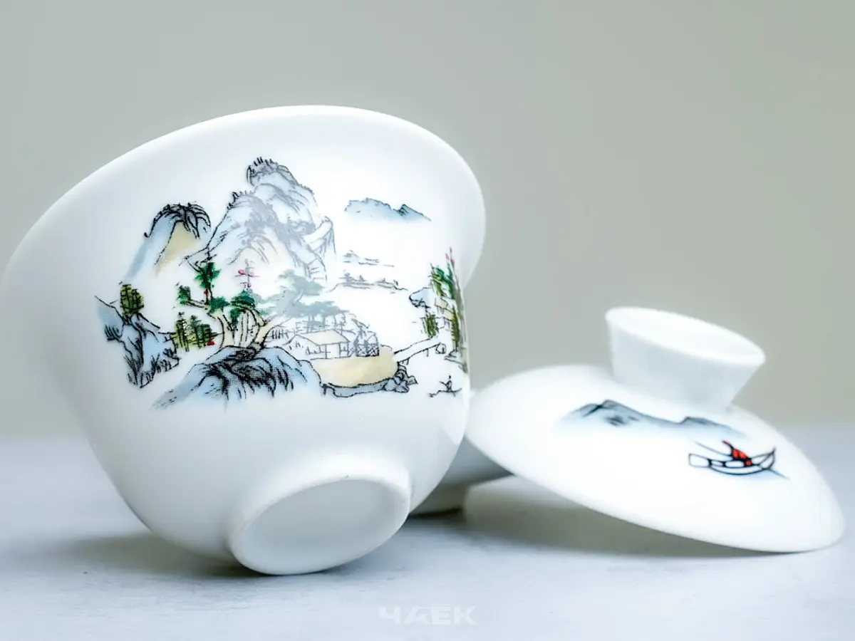 Гайвань № 105, фарфор, 100 мл