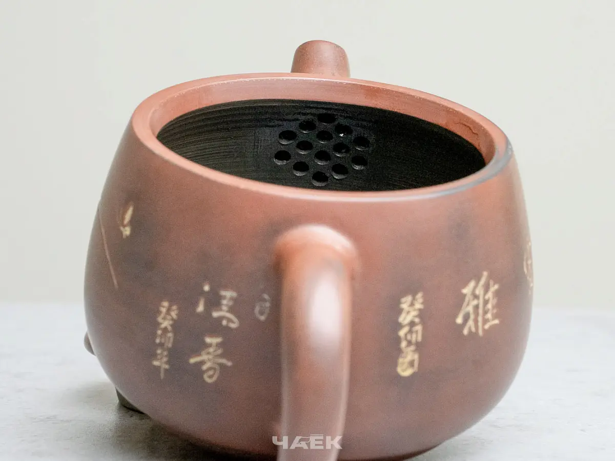 Чайник из Гуанси № 160, керамика Циньчжоу, 153 мл