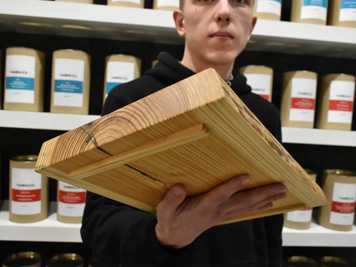 Чабань из лиственницы, большая 1