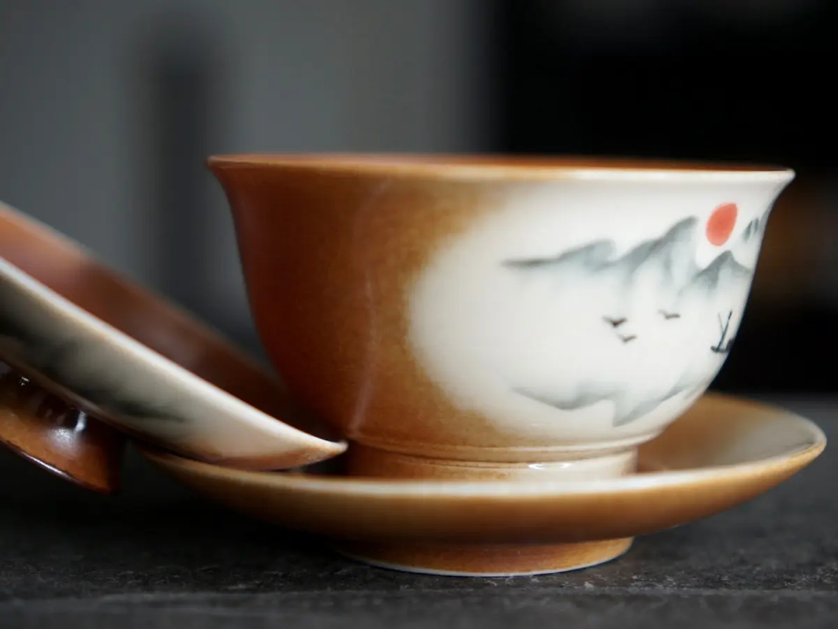 Гайвань 43, керамика Цзиндэчжэнь, 130 мл