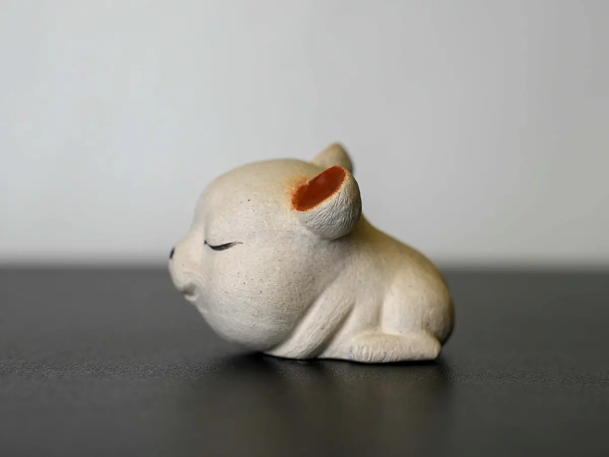 Чайная фигурка «Мышонок» № 92, исинская глина