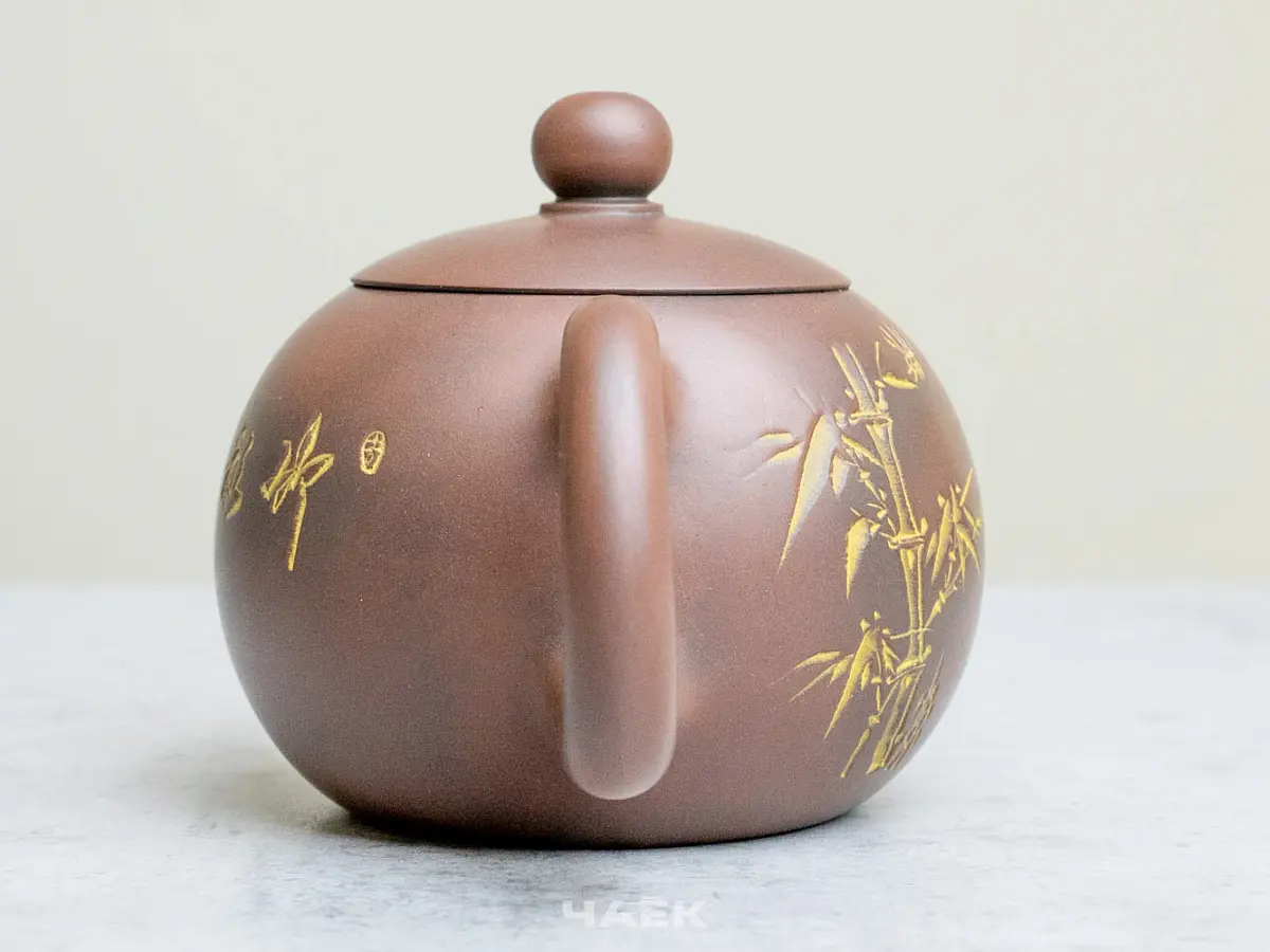 Чайник из Гуанси № 191, керамика Циньчжоу, 118 мл