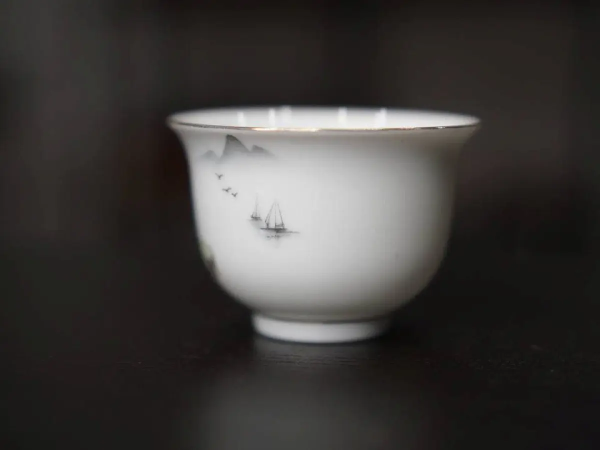 Пиала № 8, фарфор, 68 мл