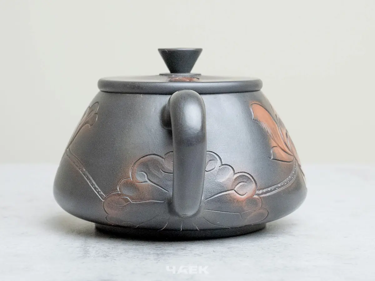 Чайник из Гуанси № 165, керамика Циньчжоу, 145 мл