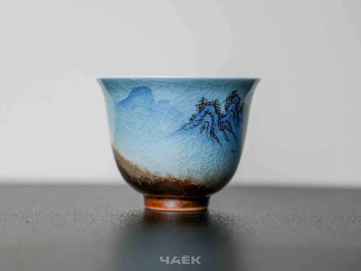 Пиала № 323, керамика Цзиндэчжэнь, 99 мл