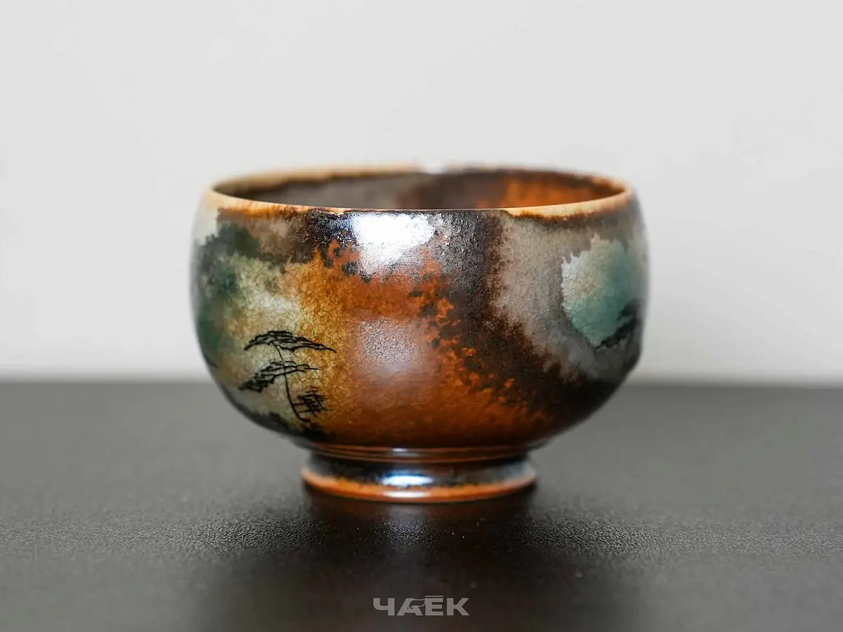 Пиала № 267, керамика Цзиндэчжэнь, 106 мл