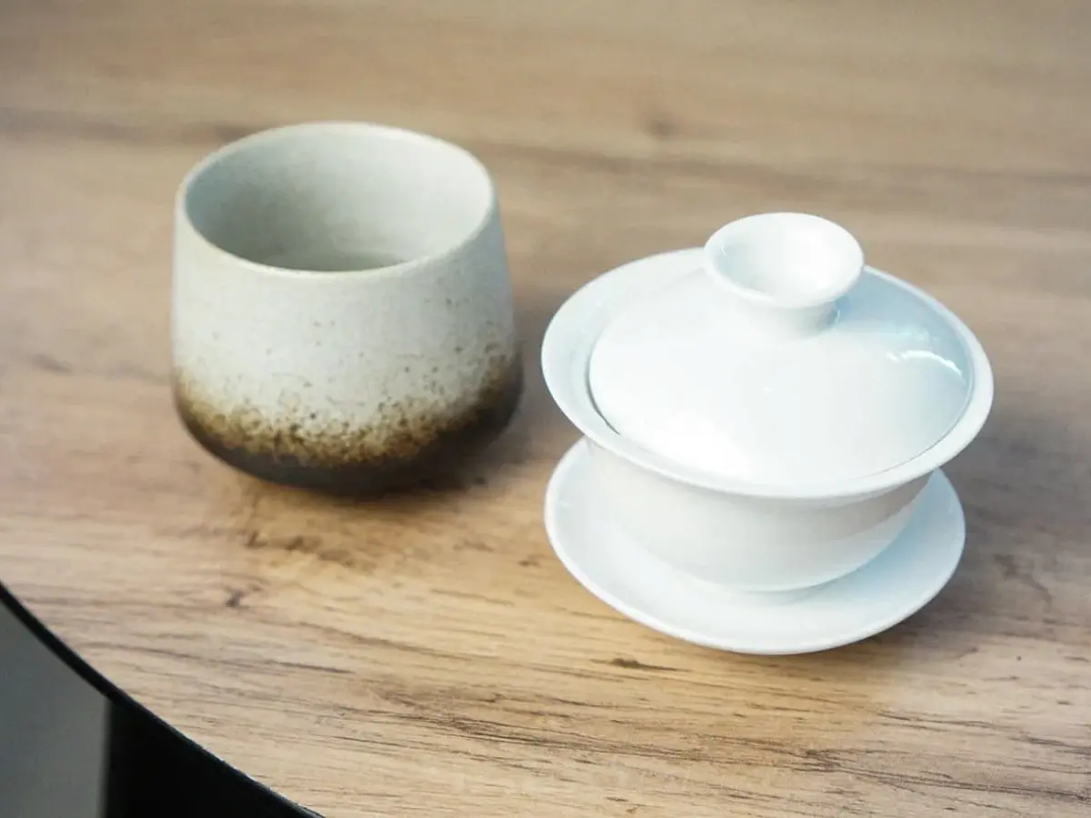 Набор чайной посуды «Белый аскет»