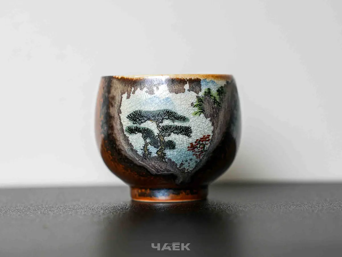 Пиала № 320, керамика Цзиндэчжэнь, 123 мл