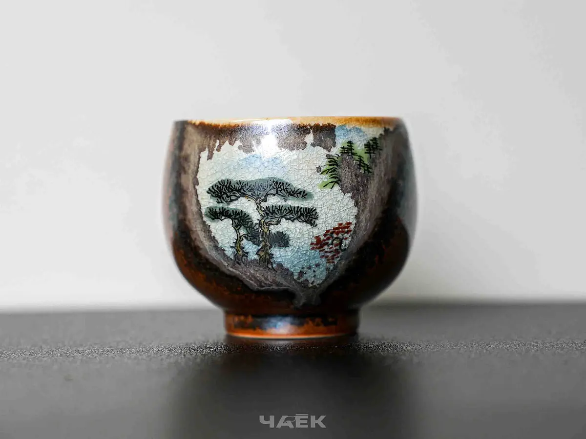 Пиала № 320, керамика Цзиндэчжэнь, 123 мл