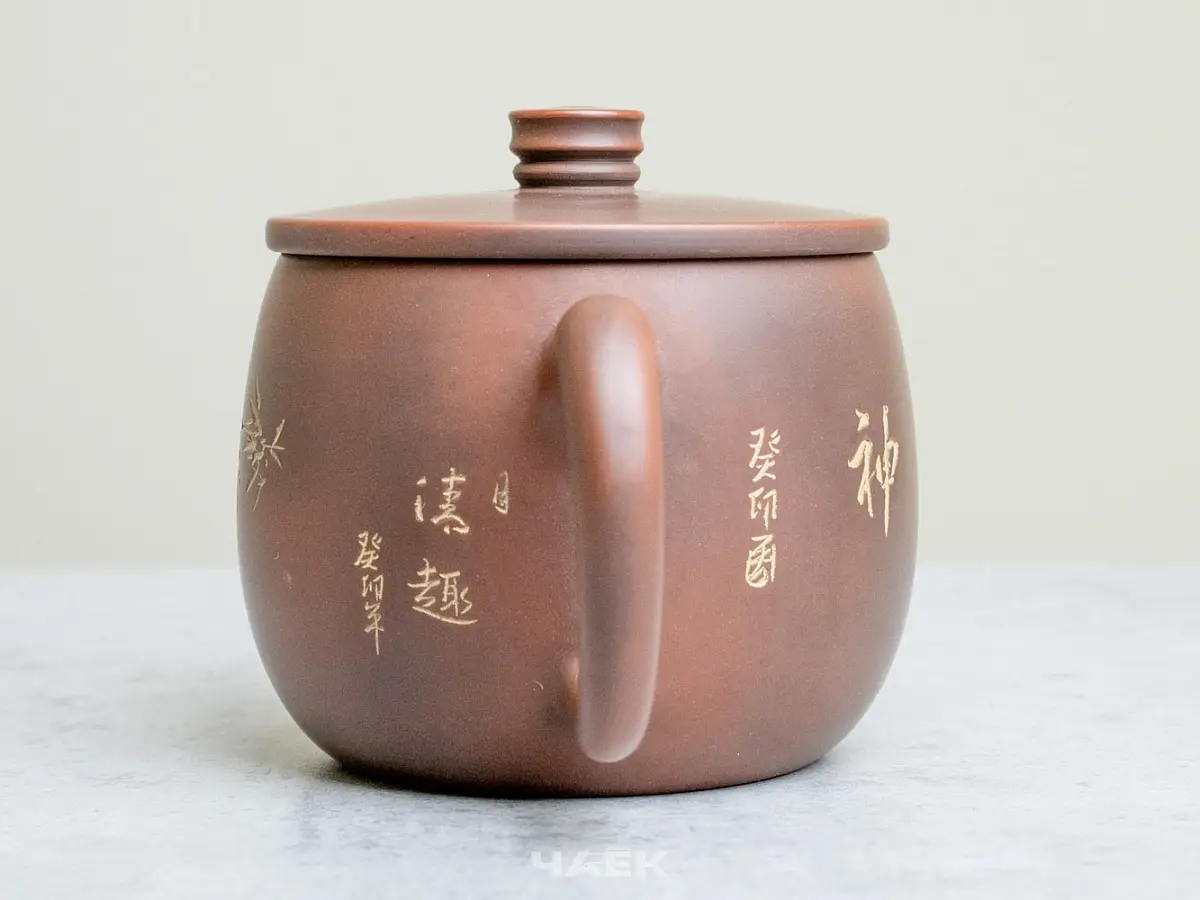 Чайник из Гуанси № 188, керамика Циньчжоу, 161 мл