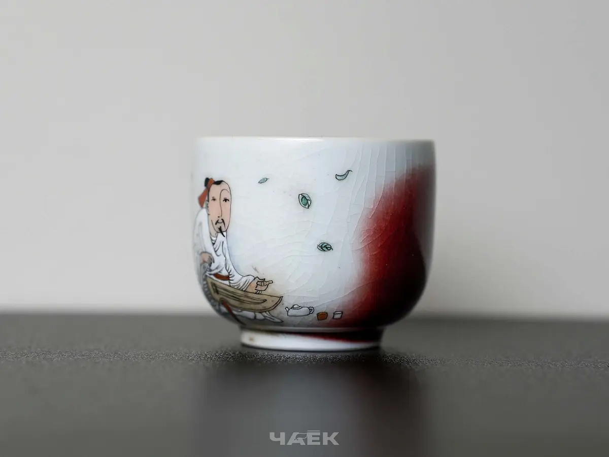 Пиала № 334, керамика Цзиндэчжэнь, 80 мл