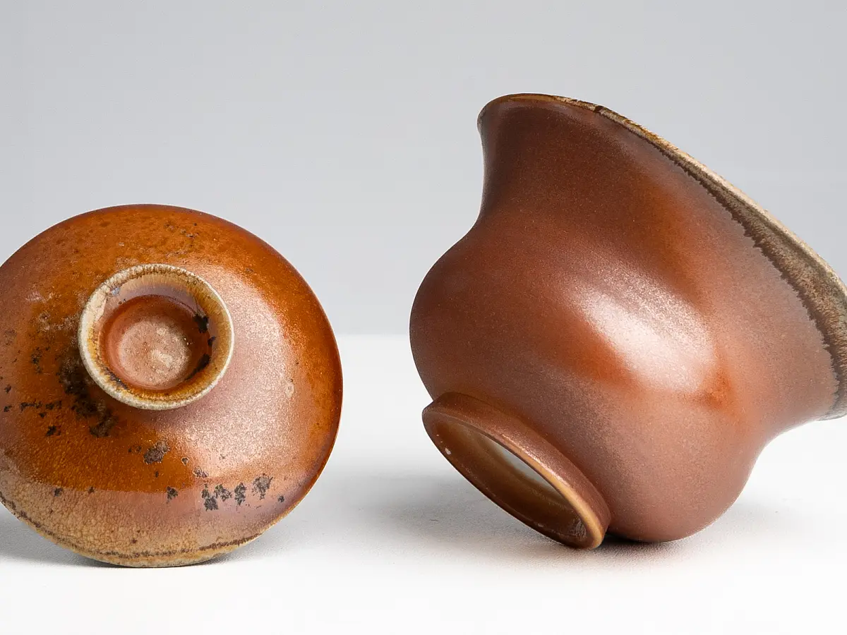 Гайвань № 264, керамика Дэхуа, 80 мл