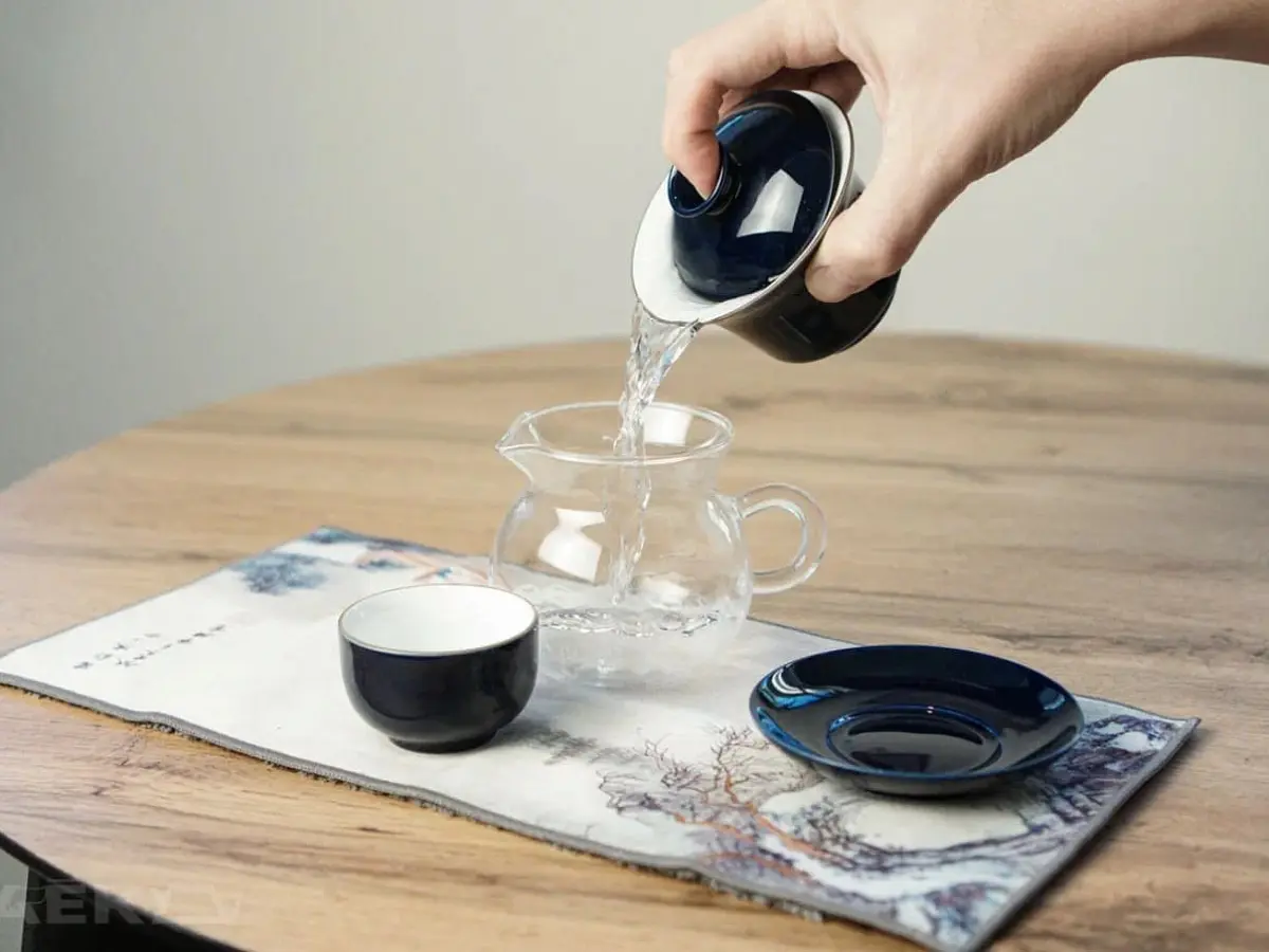 Набор чайной посуды «Лаконичный сапфир»