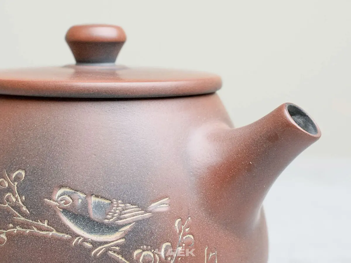 Чайник из Гуанси № 167, керамика Циньчжоу, 117 мл