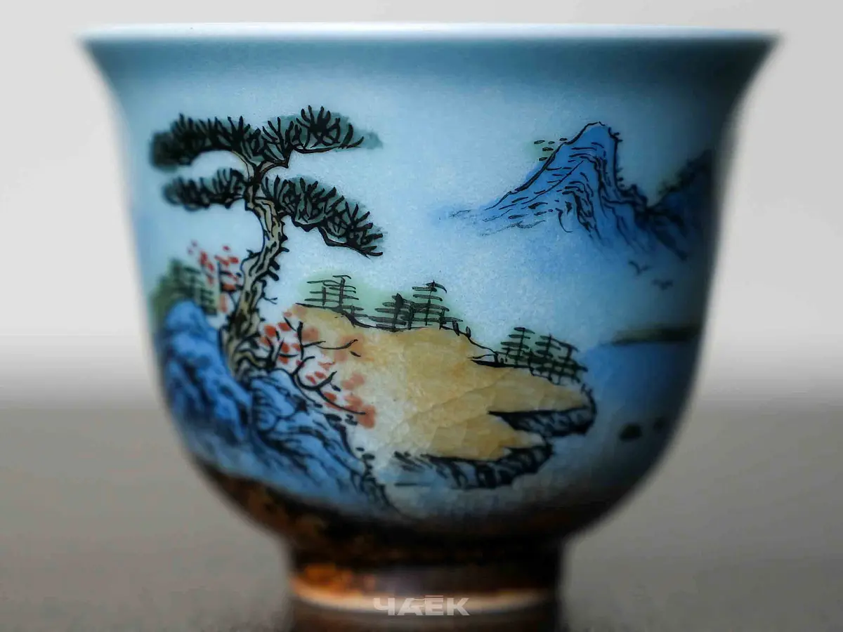 Пиала № 325, керамика Цзиндэчжэнь, 94 мл