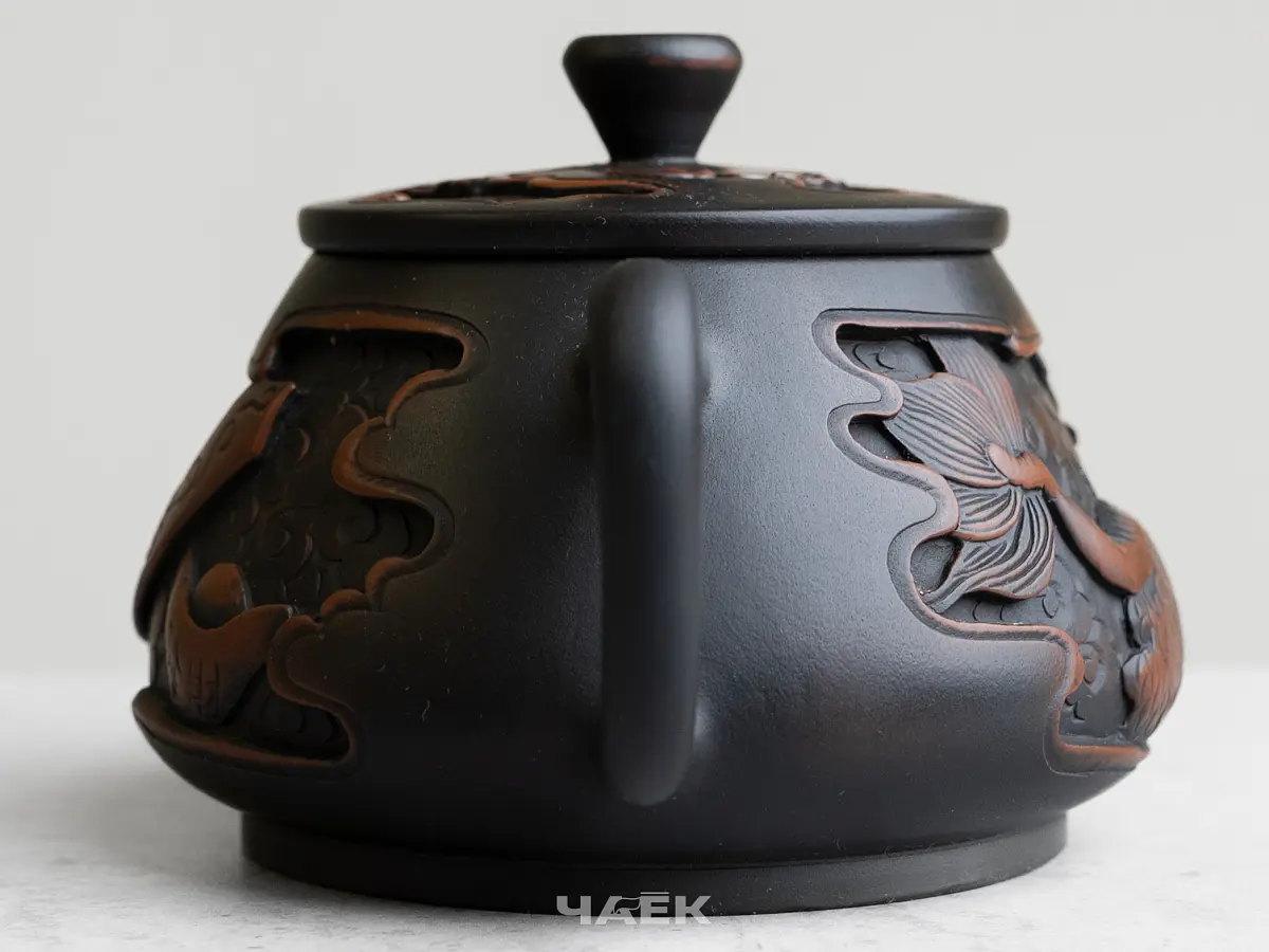 Чайник № 130 из керамики Цзяньшуй, 286 мл