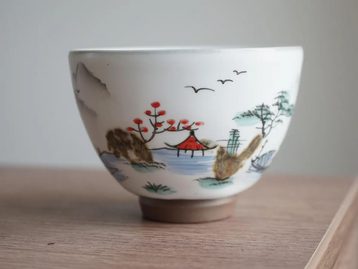 Пиала № 43, керамика Дэхуа, 80 мл