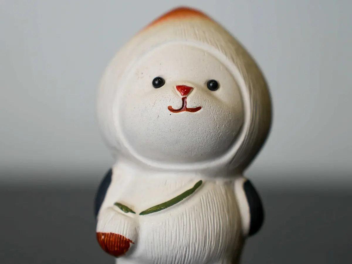 Чайная фигурка «Ореховый зверёк» № 63, исинская глина