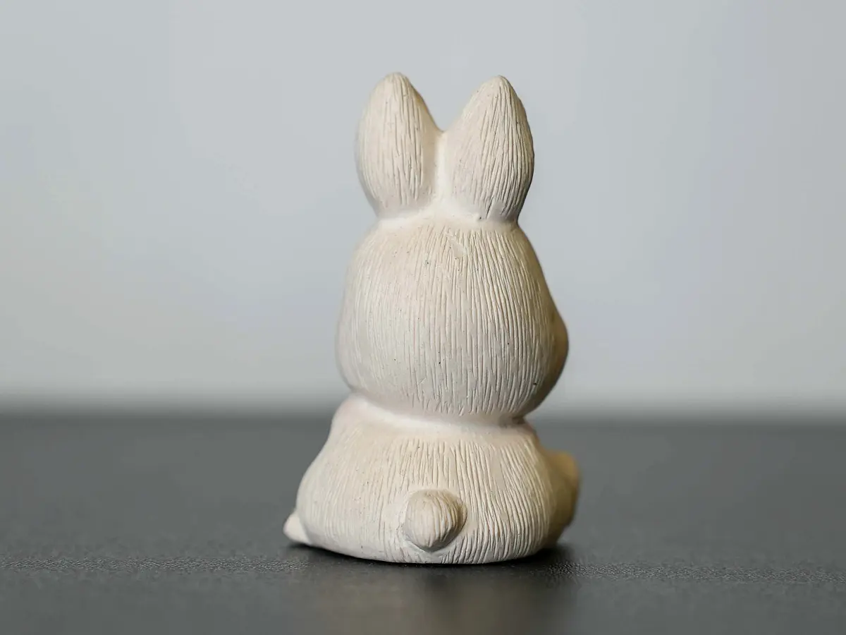 Чайная фигурка «Зайчик» № 86, исинская глина