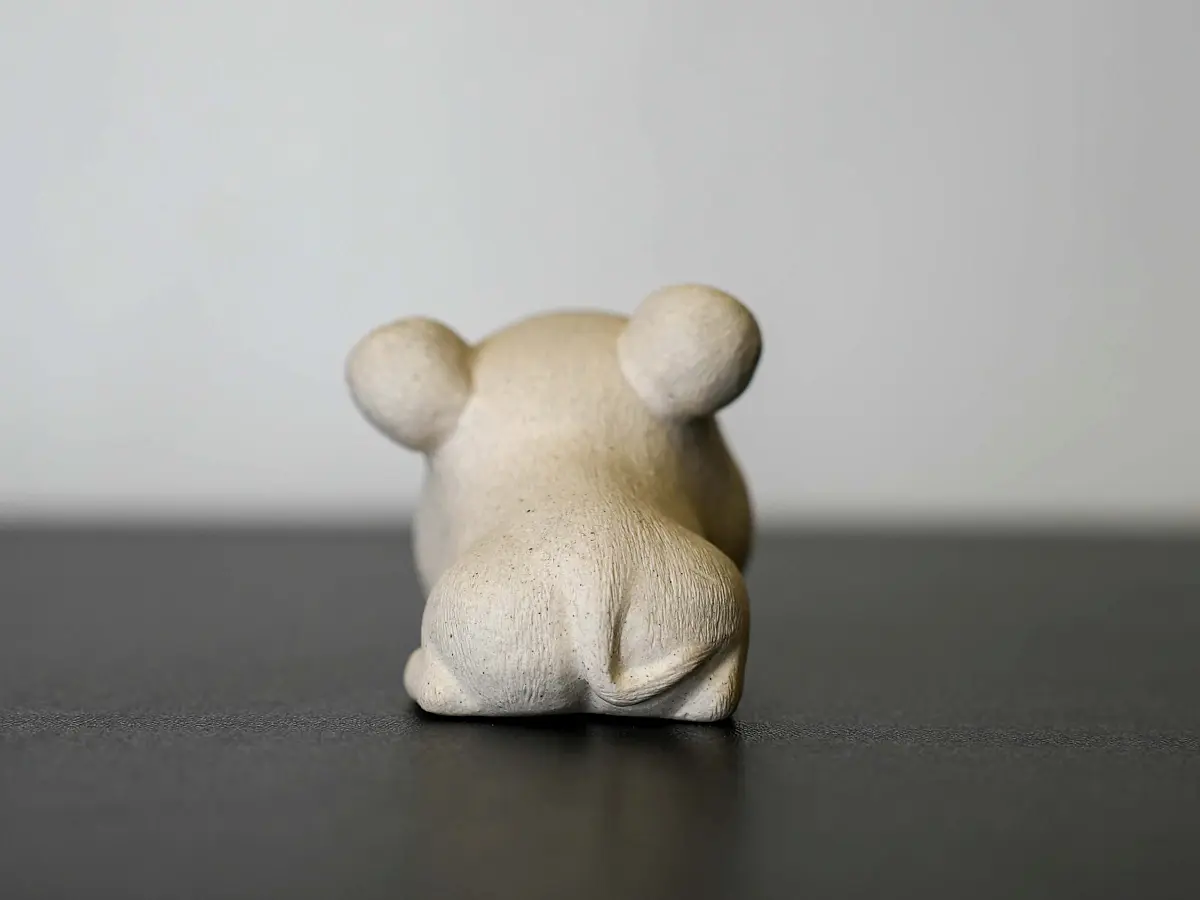 Чайная фигурка «Мышонок» № 92, исинская глина