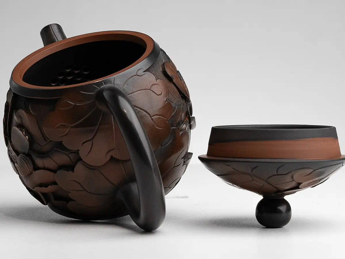 Чайник № 808 из керамики Цзяньшуй, 187 мл