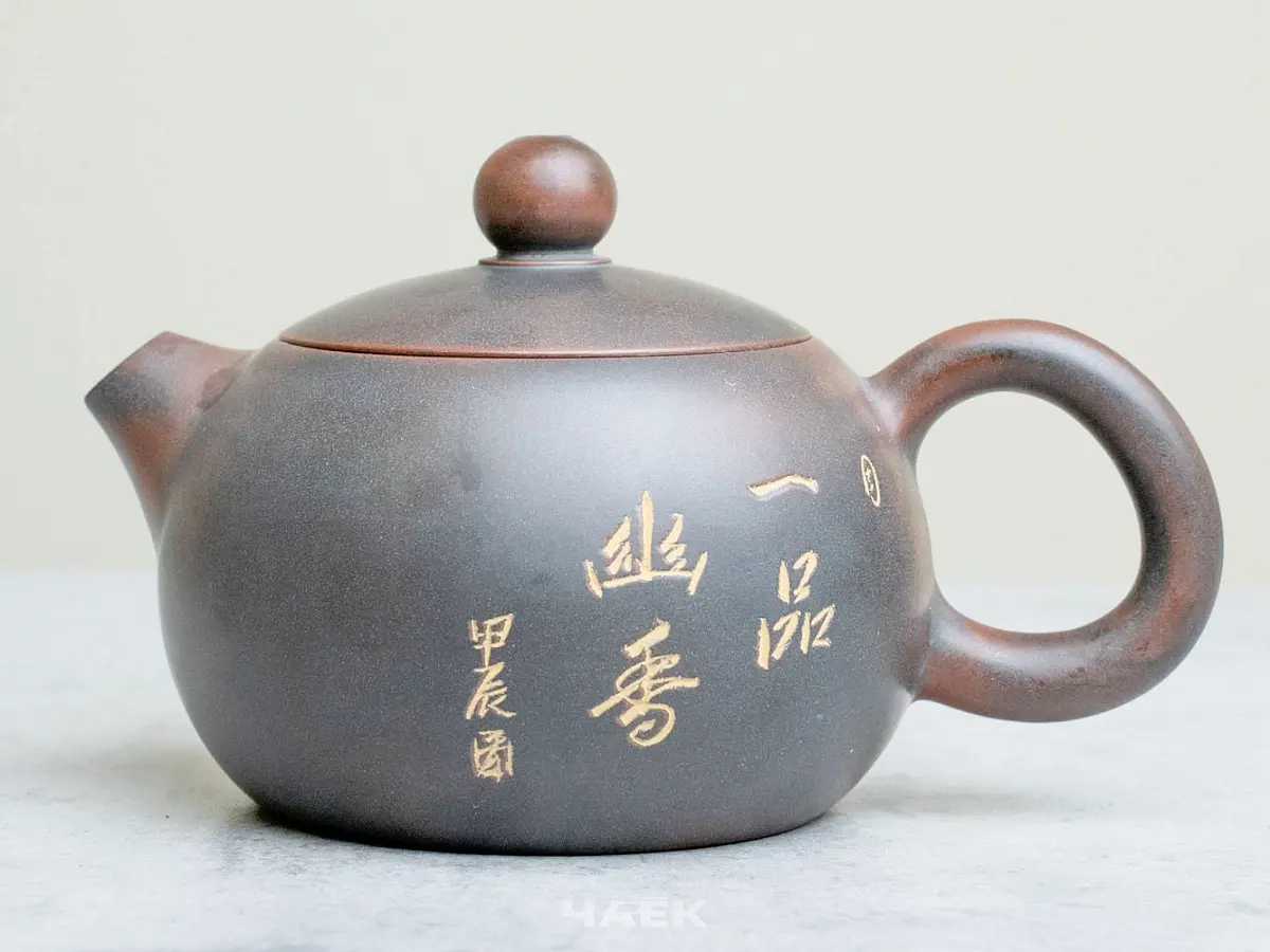 Чайник из Гуанси № 154, керамика Циньчжоу, 130 мл