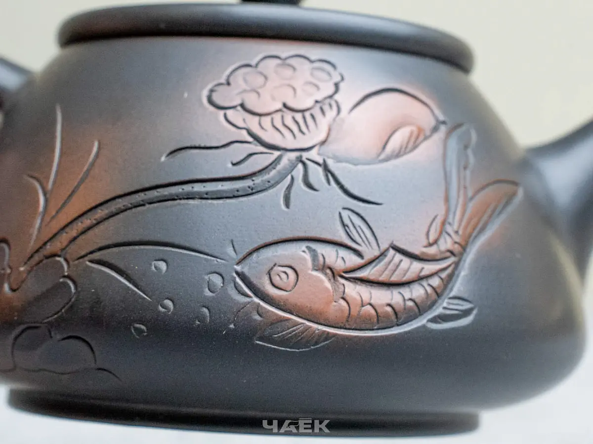 Чайник из Гуанси № 150, керамика Циньчжоу, 165 мл