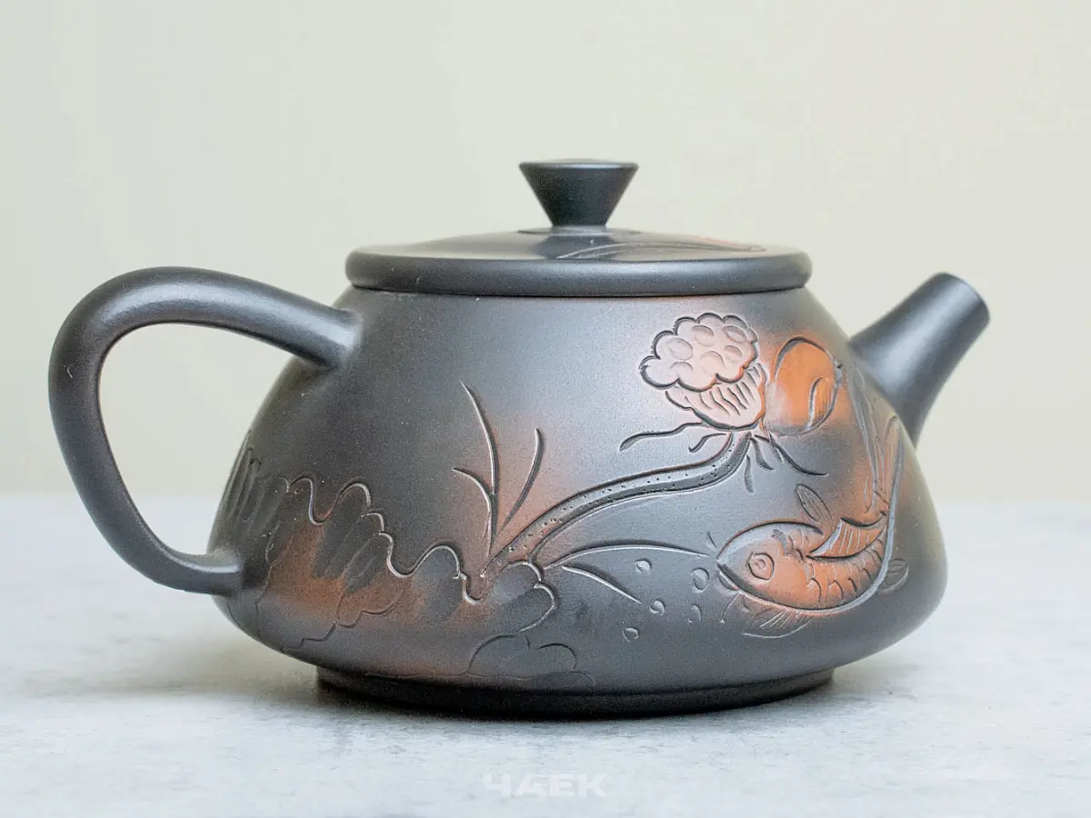 Чайник из Гуанси № 150, керамика Циньчжоу, 165 мл