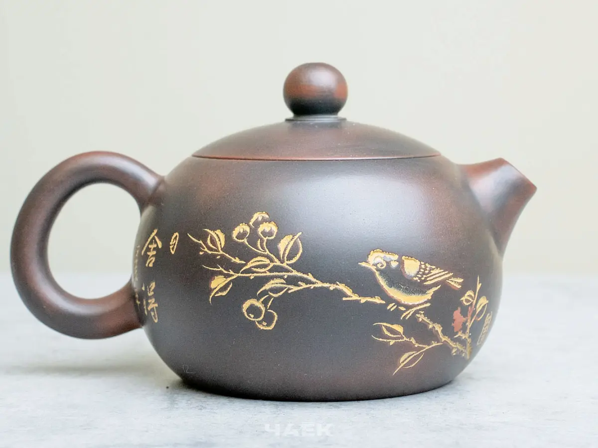 Чайник из Гуанси № 149, керамика Циньчжоу, 152 мл