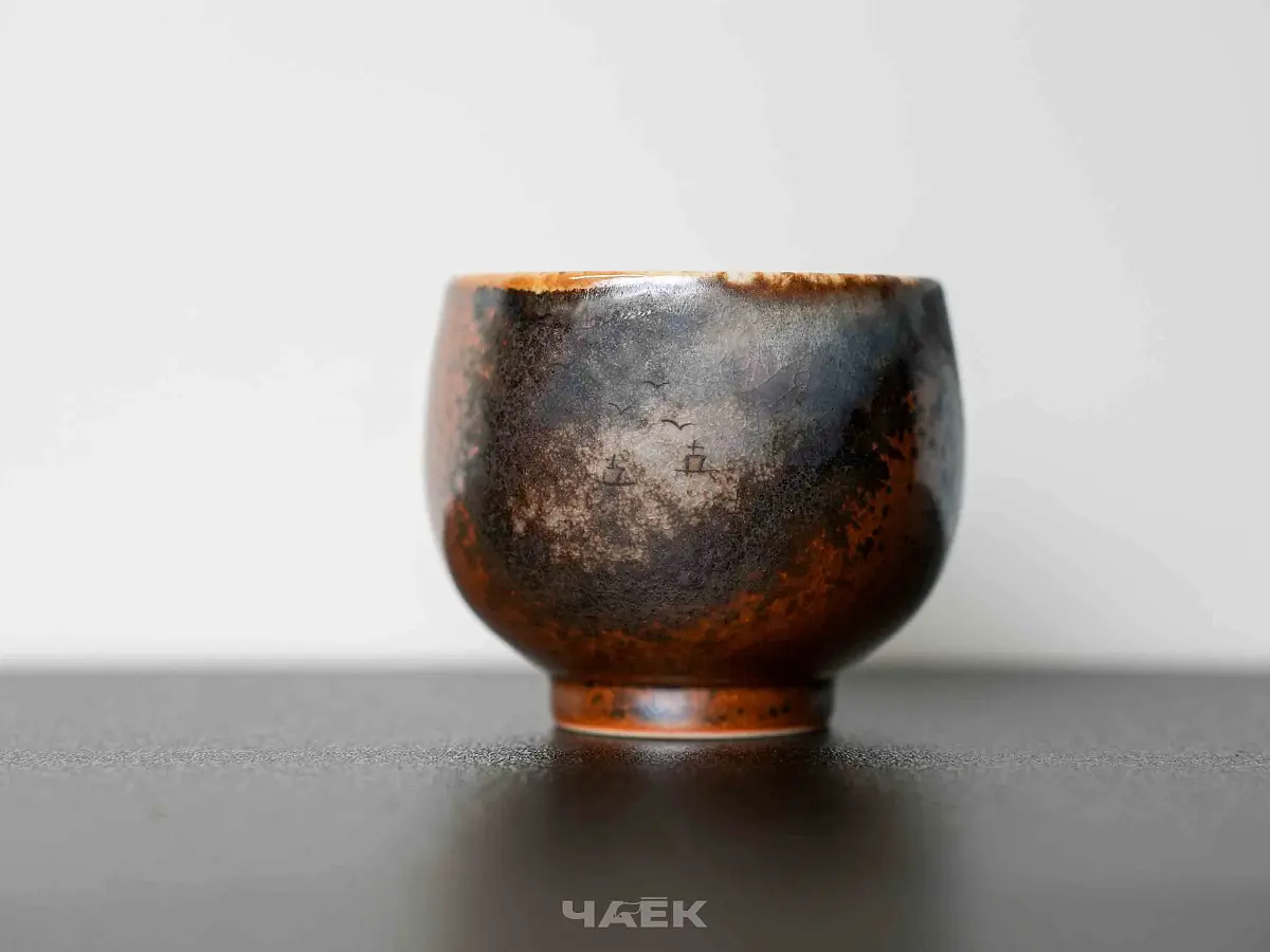 Пиала № 337, керамика Цзиндэчжэнь, 116 мл