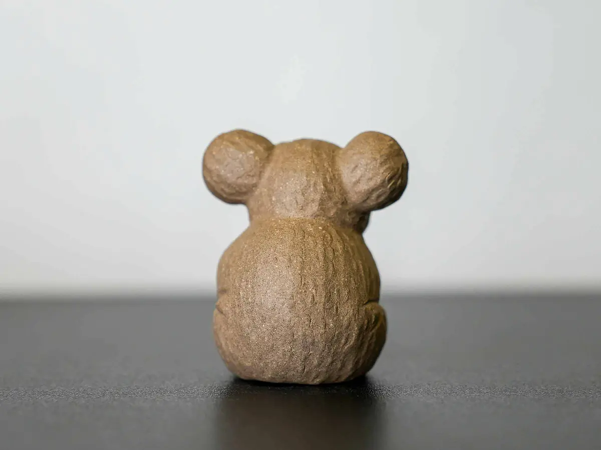 Чайная фигурка «Коала» № 55, исинская глина