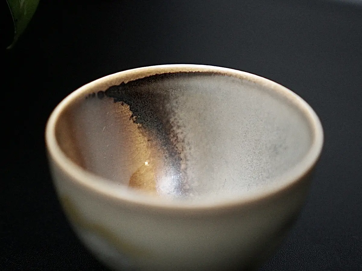 Пиала «Природные Пятна» № 95, керамика Цзиндэчжэнь, 95 мл