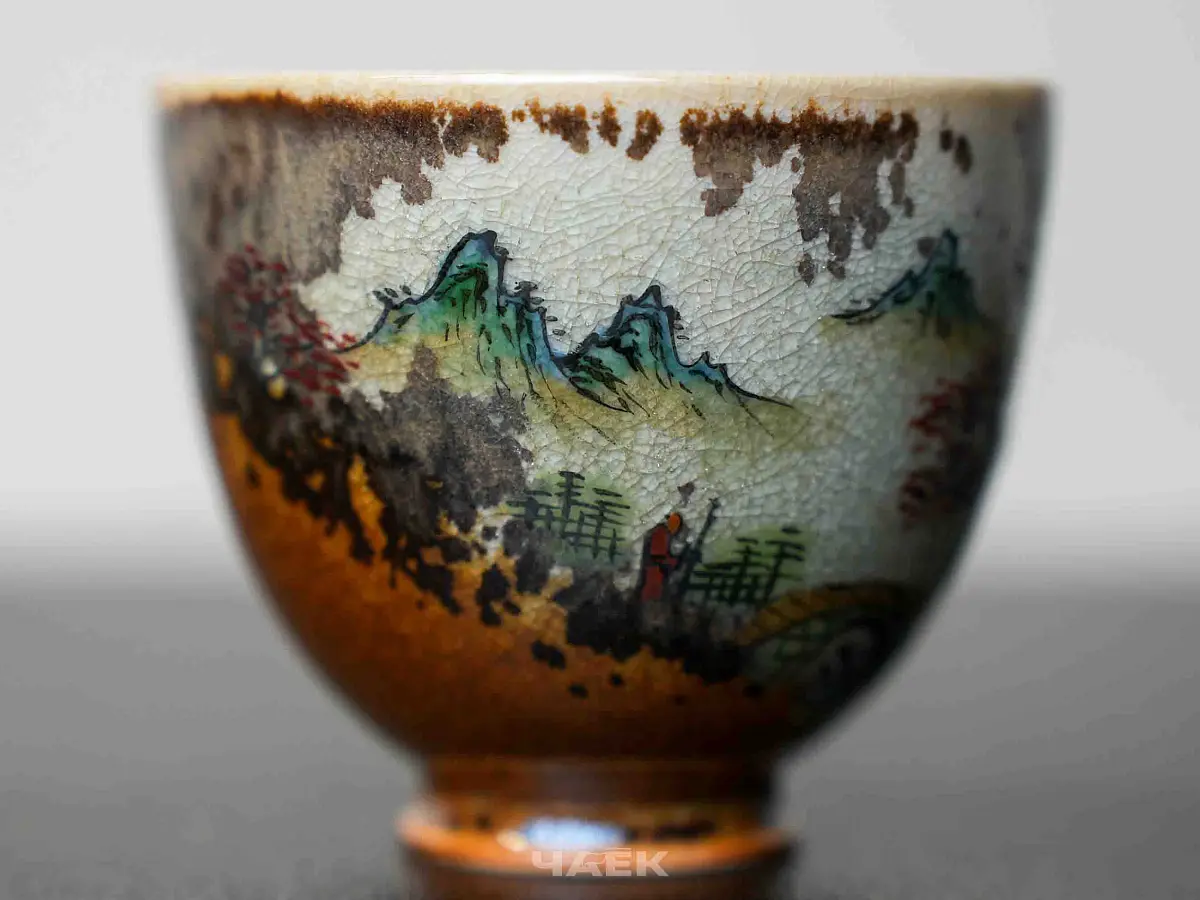 Пиала № 316, керамика Цзиндэчжэнь, 100 мл