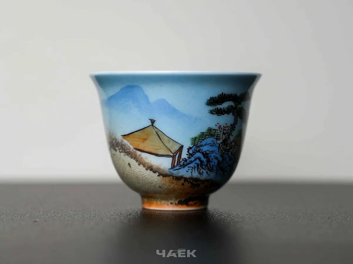 Пиала № 325, керамика Цзиндэчжэнь, 94 мл