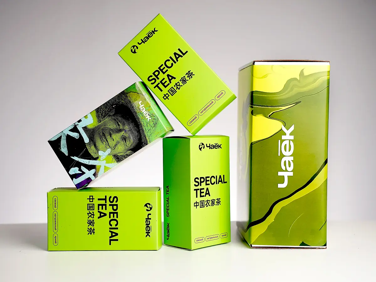 «Green», набор чая для него