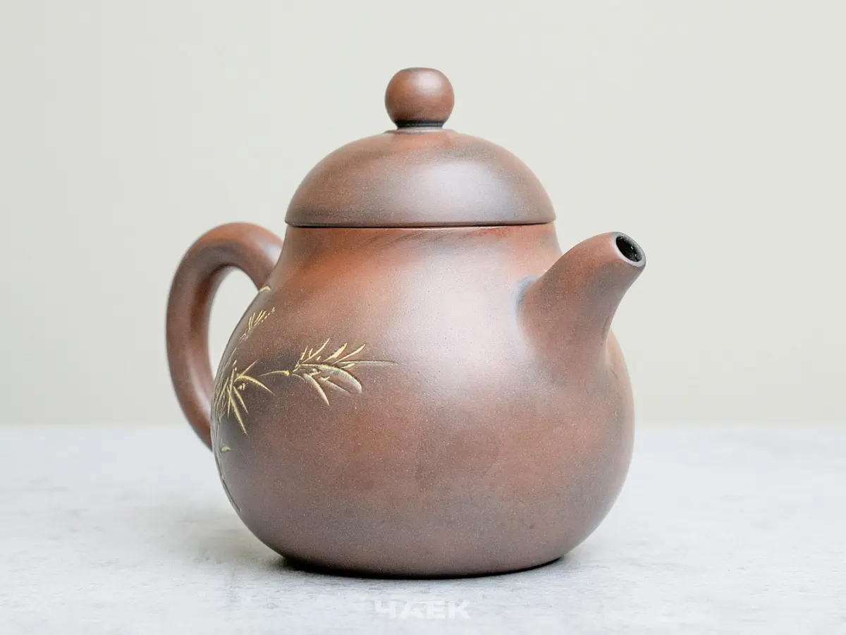 Чайник из Гуанси № 177, керамика Циньчжоу, 115 мл