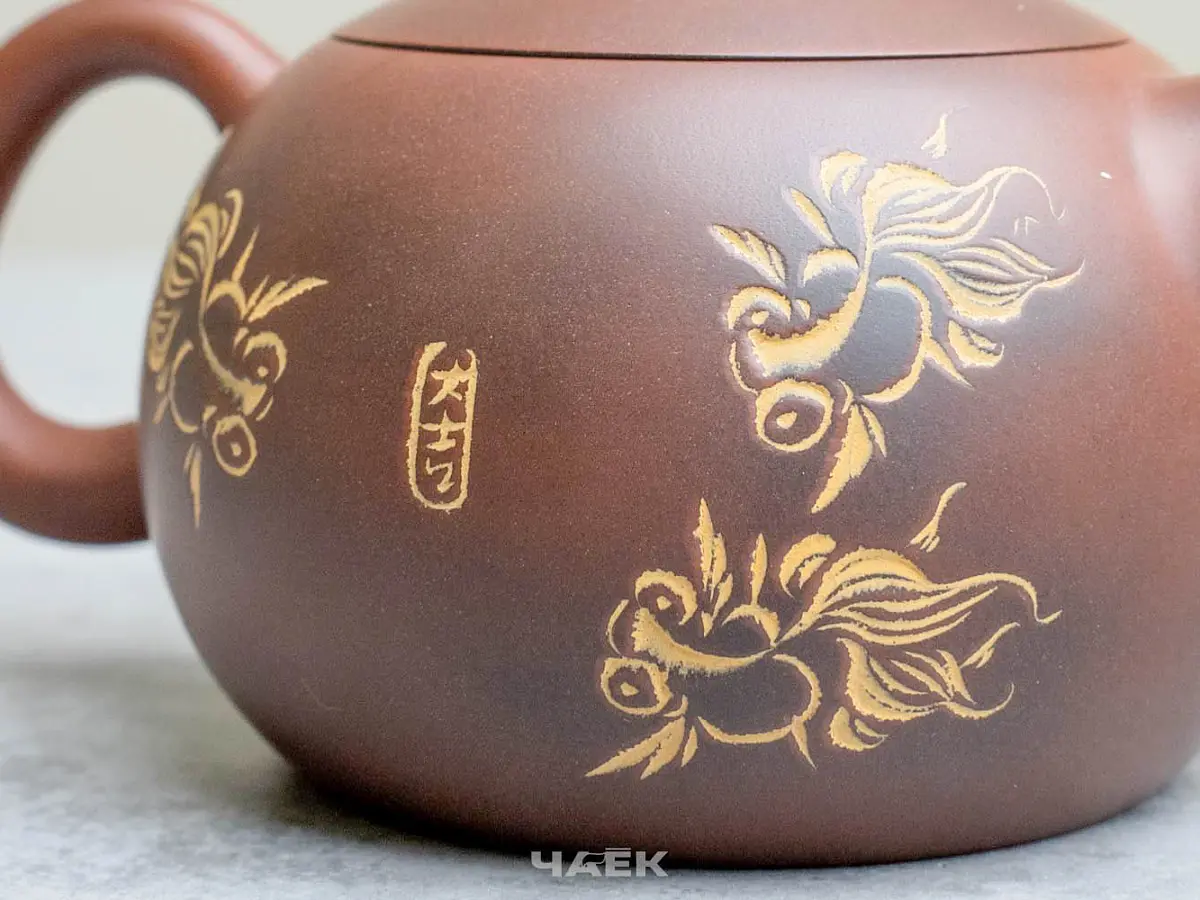 Чайник из Гуанси № 190, керамика Циньчжоу, 160 мл