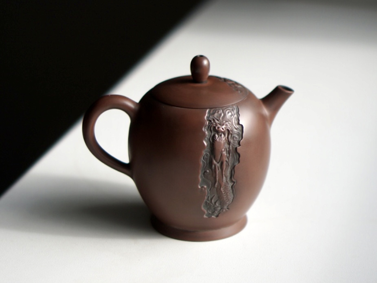 Чайник из Гуанси №27, керамика Циньчжоу, 215 мл
