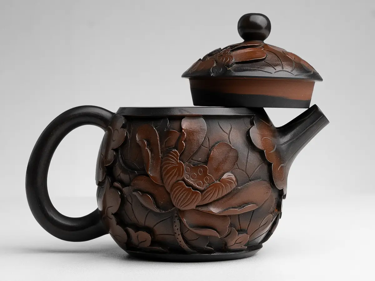 Чайник № 808 из керамики Цзяньшуй, 187 мл