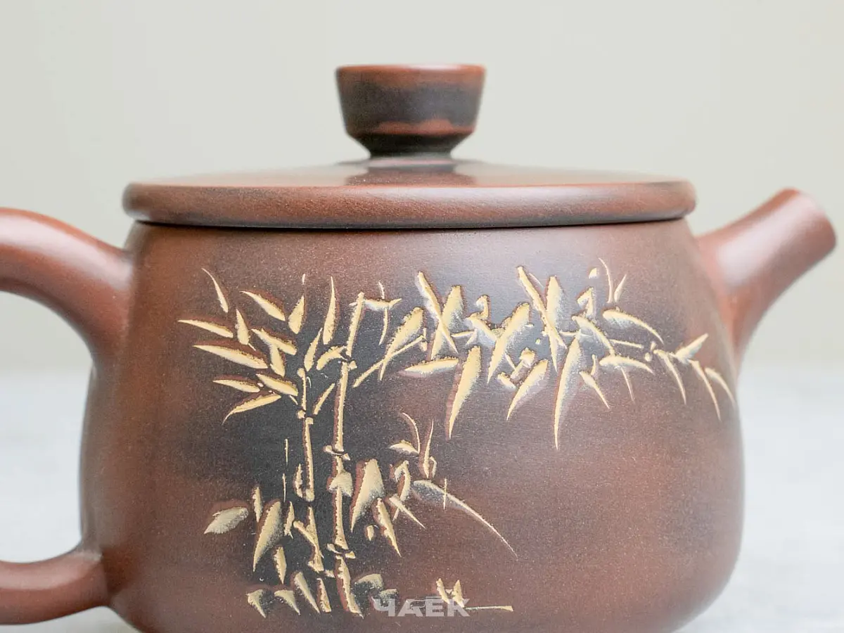 Чайник из Гуанси № 180, керамика Циньчжоу, 143 мл