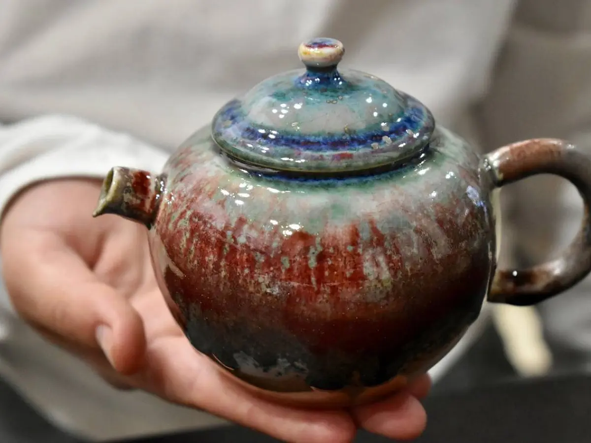 Чайник № 57, керамика Цзиндэчжэнь, 200 мл