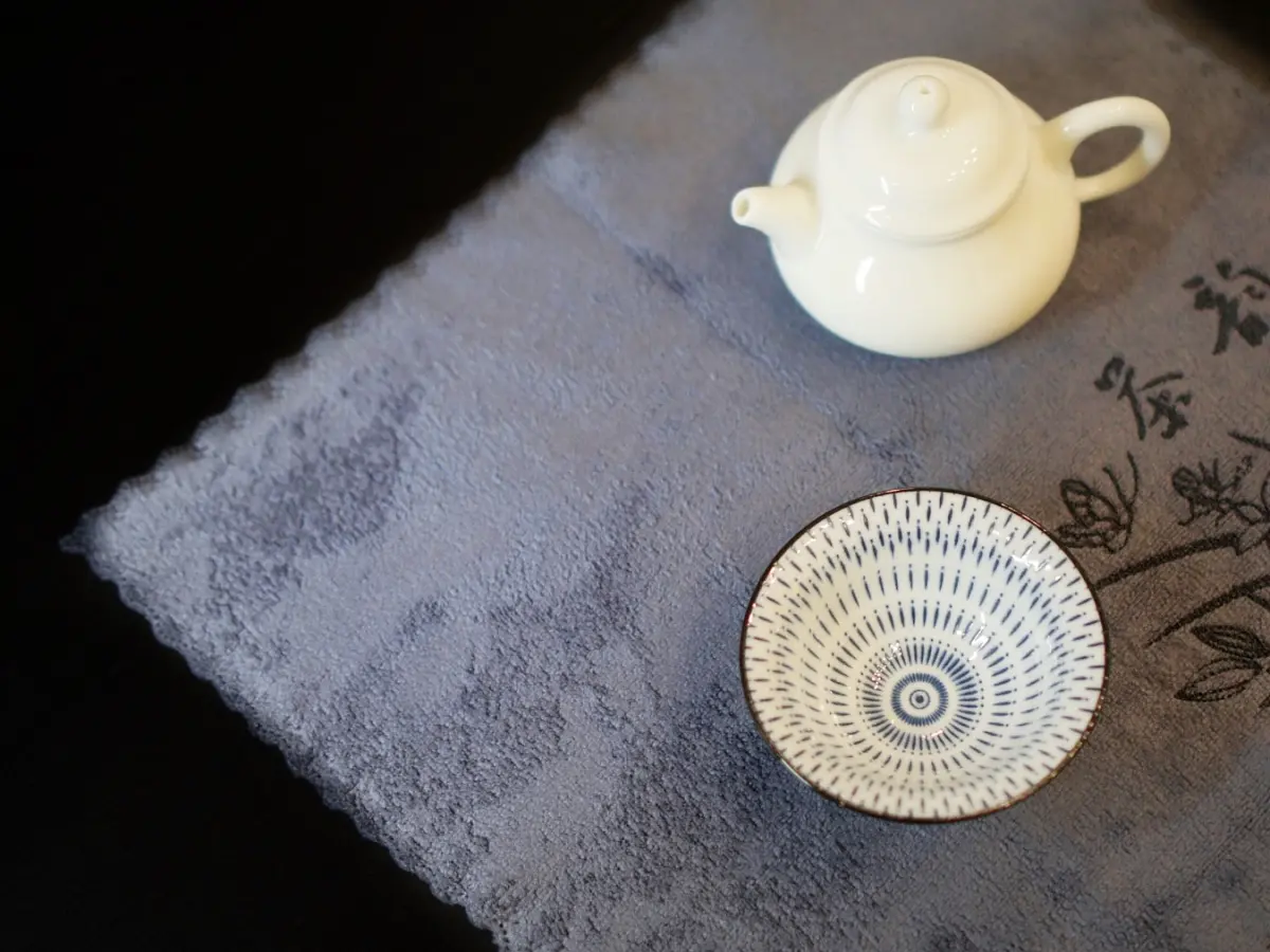 Чайное полотенце, синее