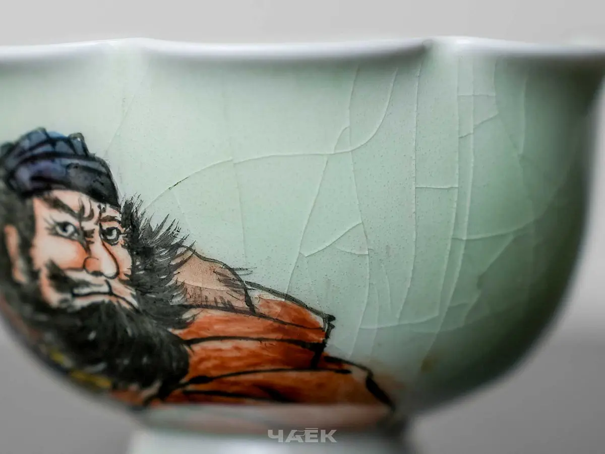 Пиала № 322, керамика Цзиндэчжэнь, 92 мл