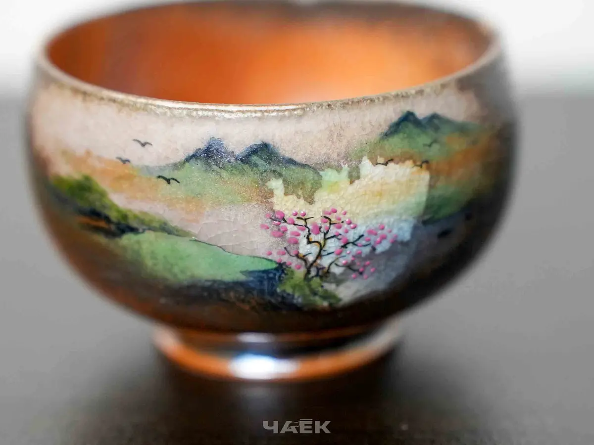 Пиала № 255, керамика Цзиндэчжэнь, 103 мл