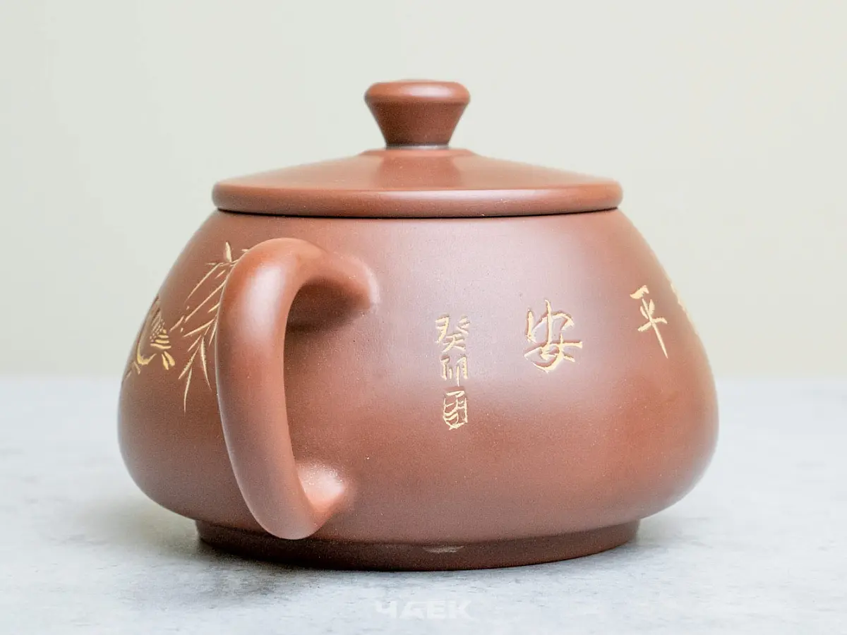 Чайник из Гуанси № 151, керамика Циньчжоу, 158 мл